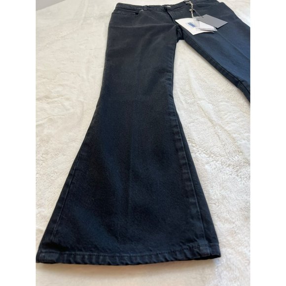 NWT ALEXANDER MCQUEEN Kick-flare Cropped Jeans Size 30 Retail $1,190 - Picture 8 of 11